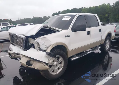 2008 Ford F-150 Lariat from USA, damaged, VIN 1FTPW14V08KB23600